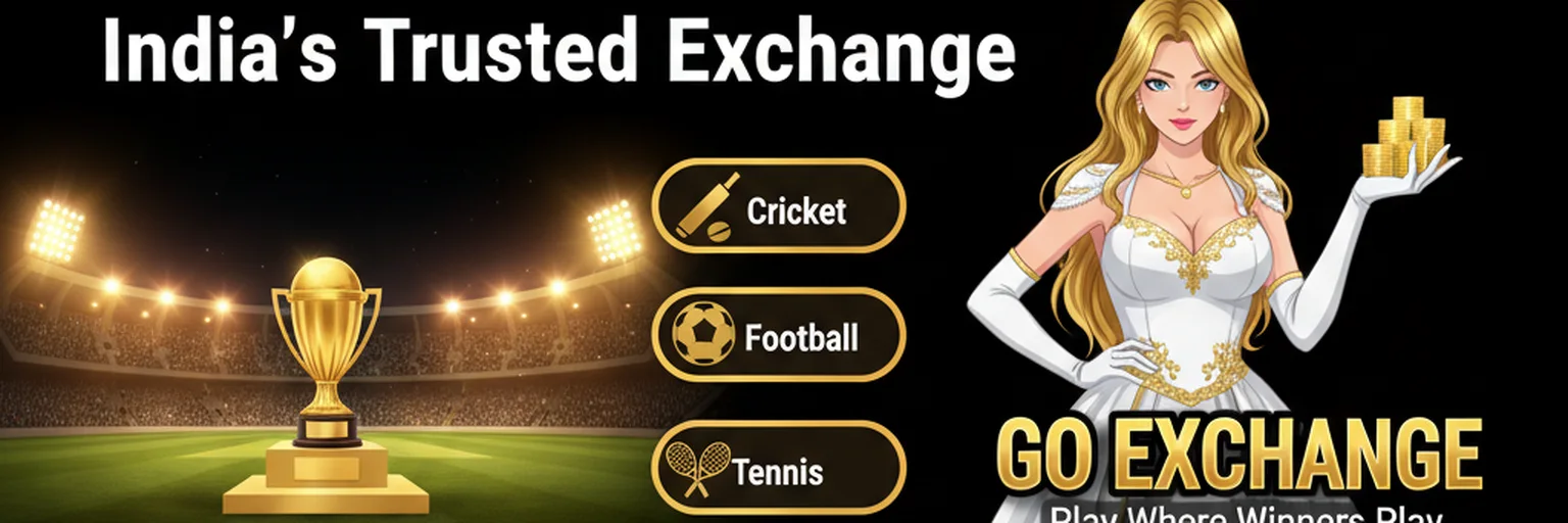 GoExchange banner: India's trusted cricket, football and tennis exchange